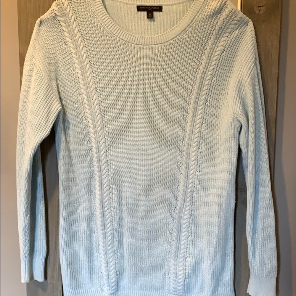 Cable knit sweater